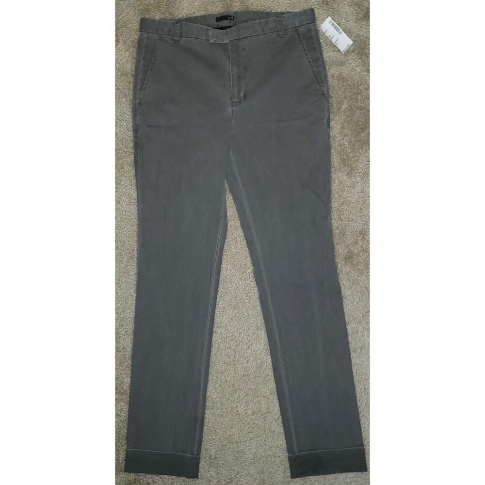 ATM ANTHONY THOMAS MELILLO Anthracite Enzyme Wash Pants Mens Waist 32 NEW NWT